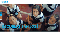 Desktop Screenshot of escuelassj.com